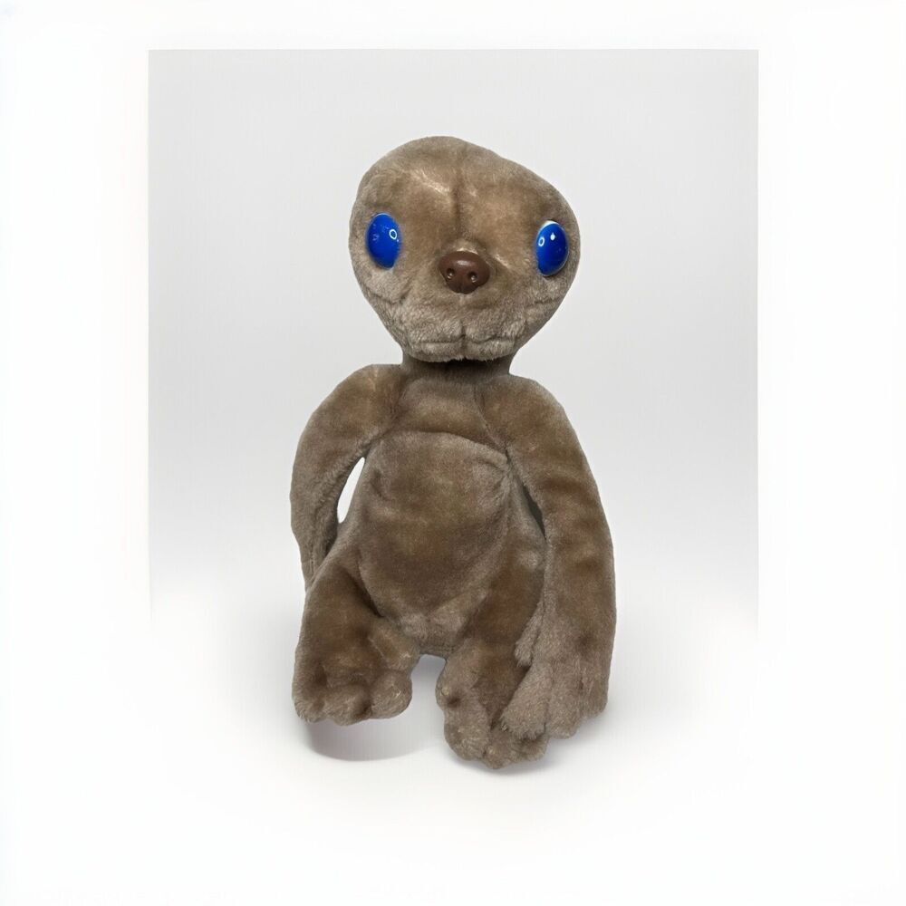 1982 E.T. Extra Terrestrial 12" Plush Doll 80's Vintage Showtime Kamar Figure ET